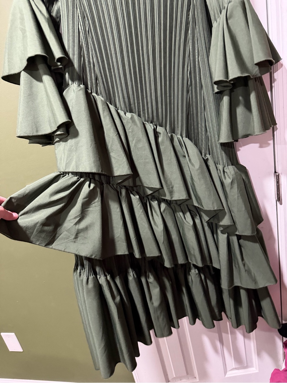 Oh So Modest Ruffle Dress - Picture 4 of 5